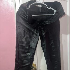 Zara Leather Pants